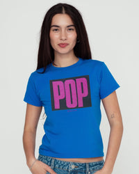 POP baby tee - In Print We Trust