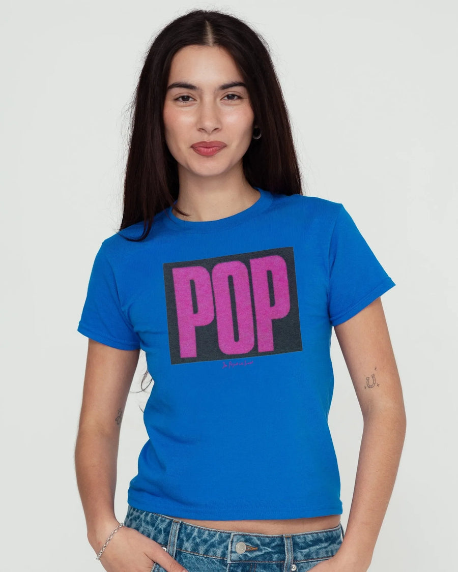 POP baby tee - In Print We Trust