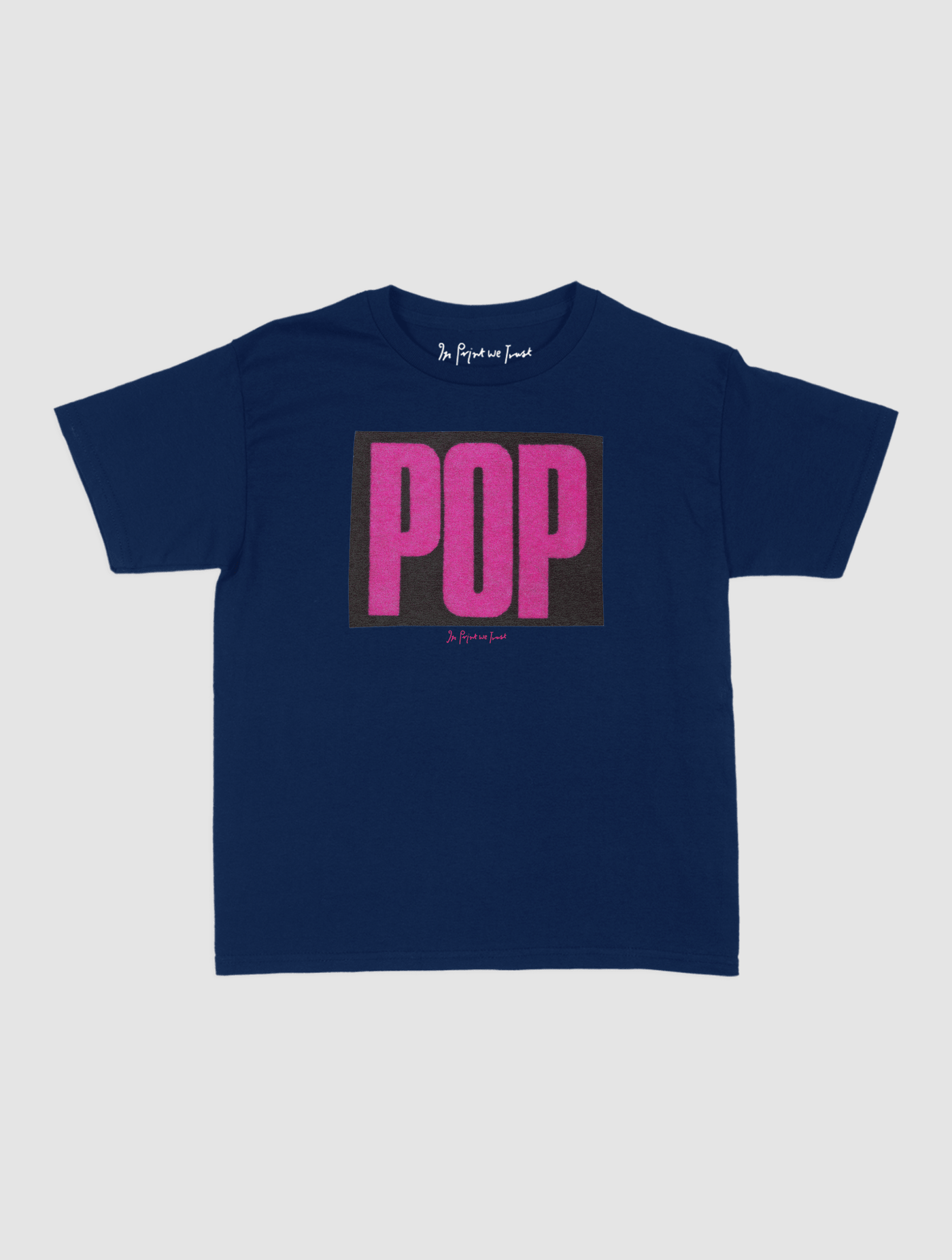 POP baby tee - In Print We Trust