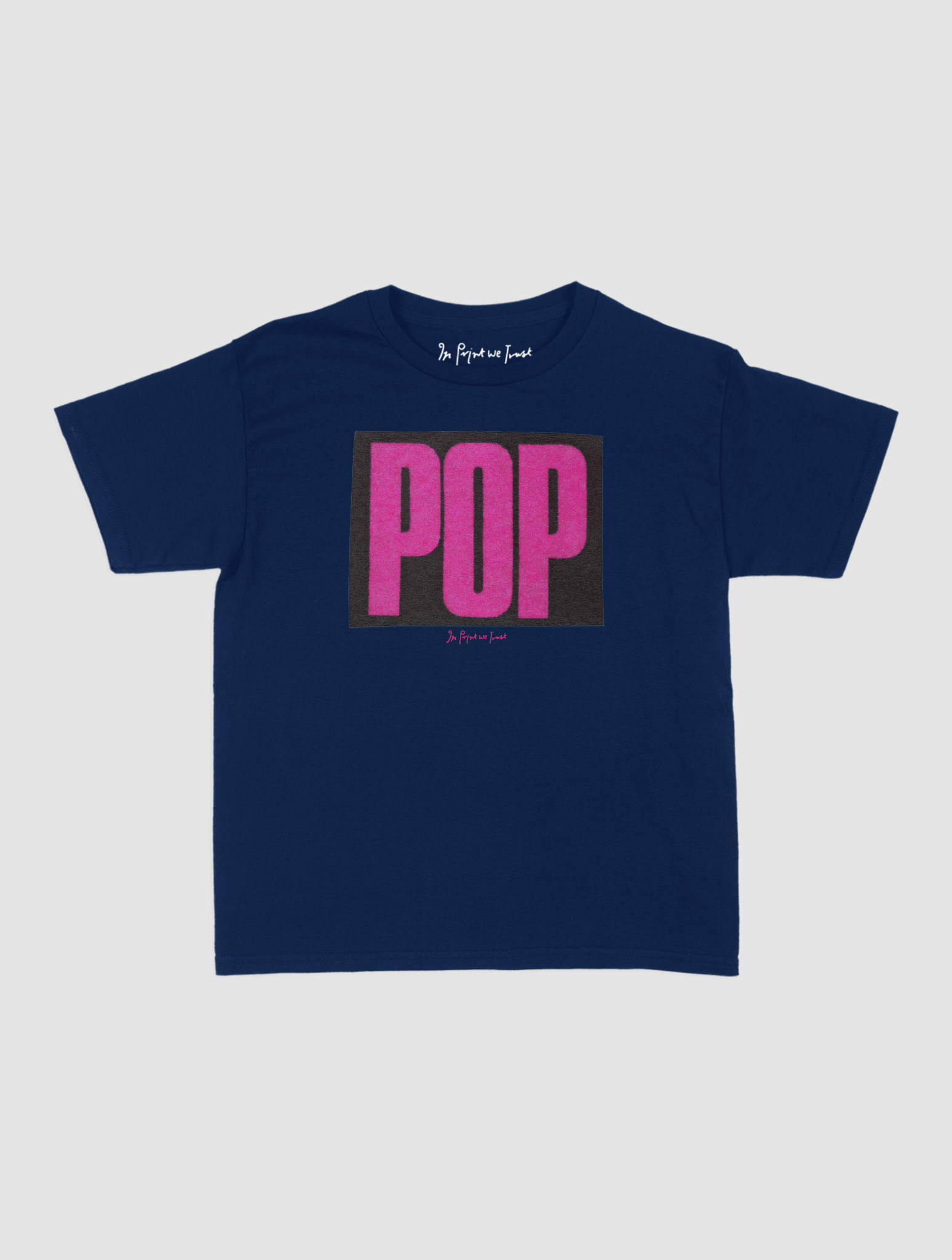 POP baby tee - In Print We Trust