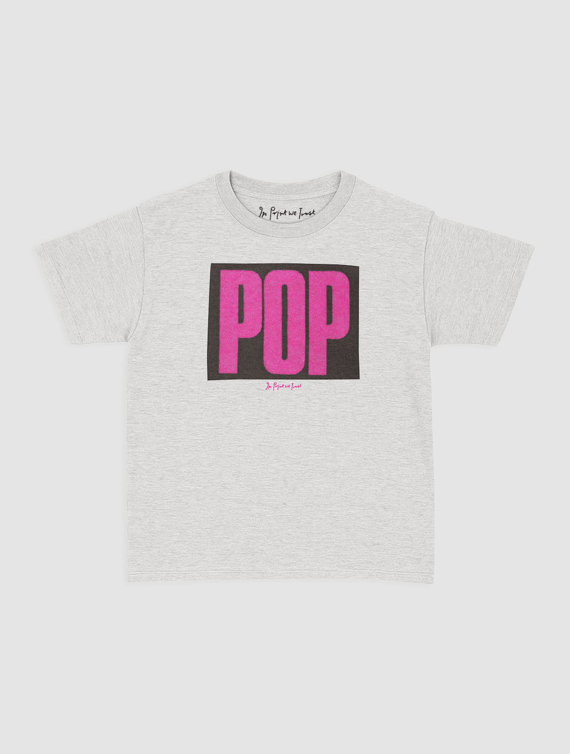 POP baby tee - In Print We Trust