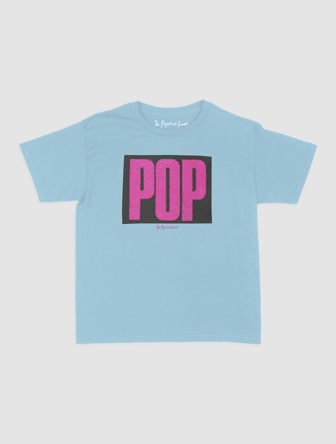 POP baby tee - In Print We Trust