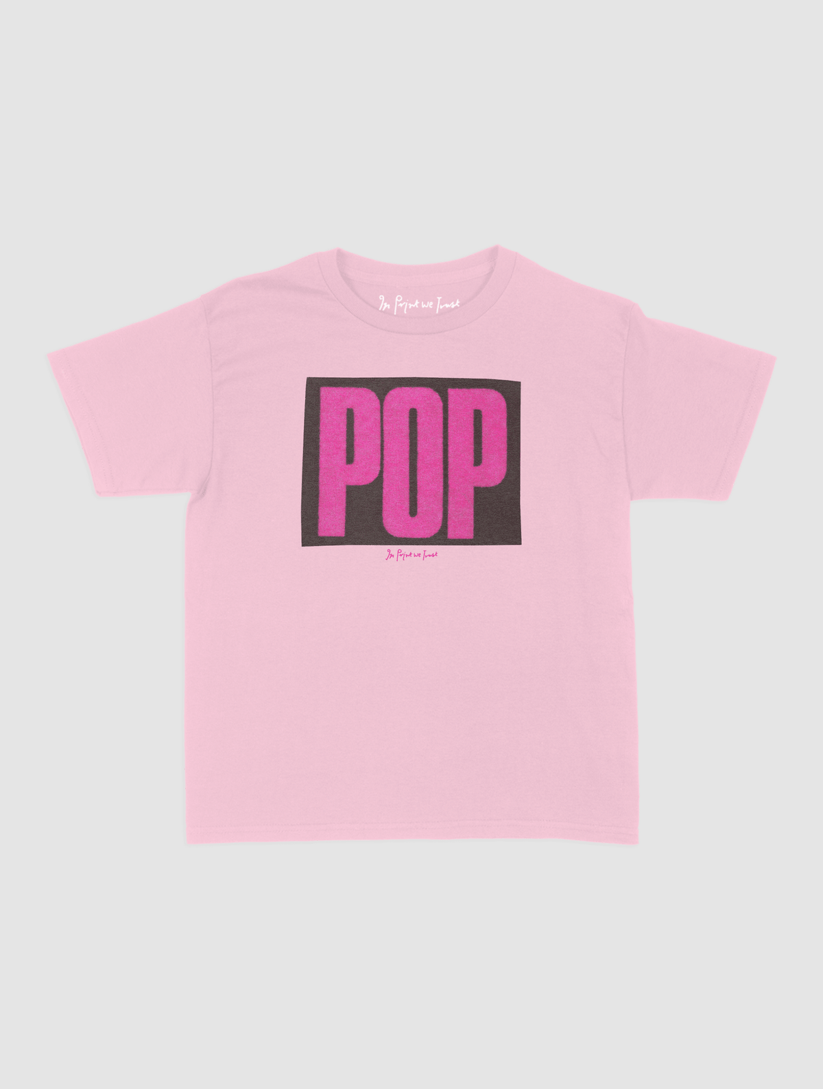 POP baby tee - In Print We Trust