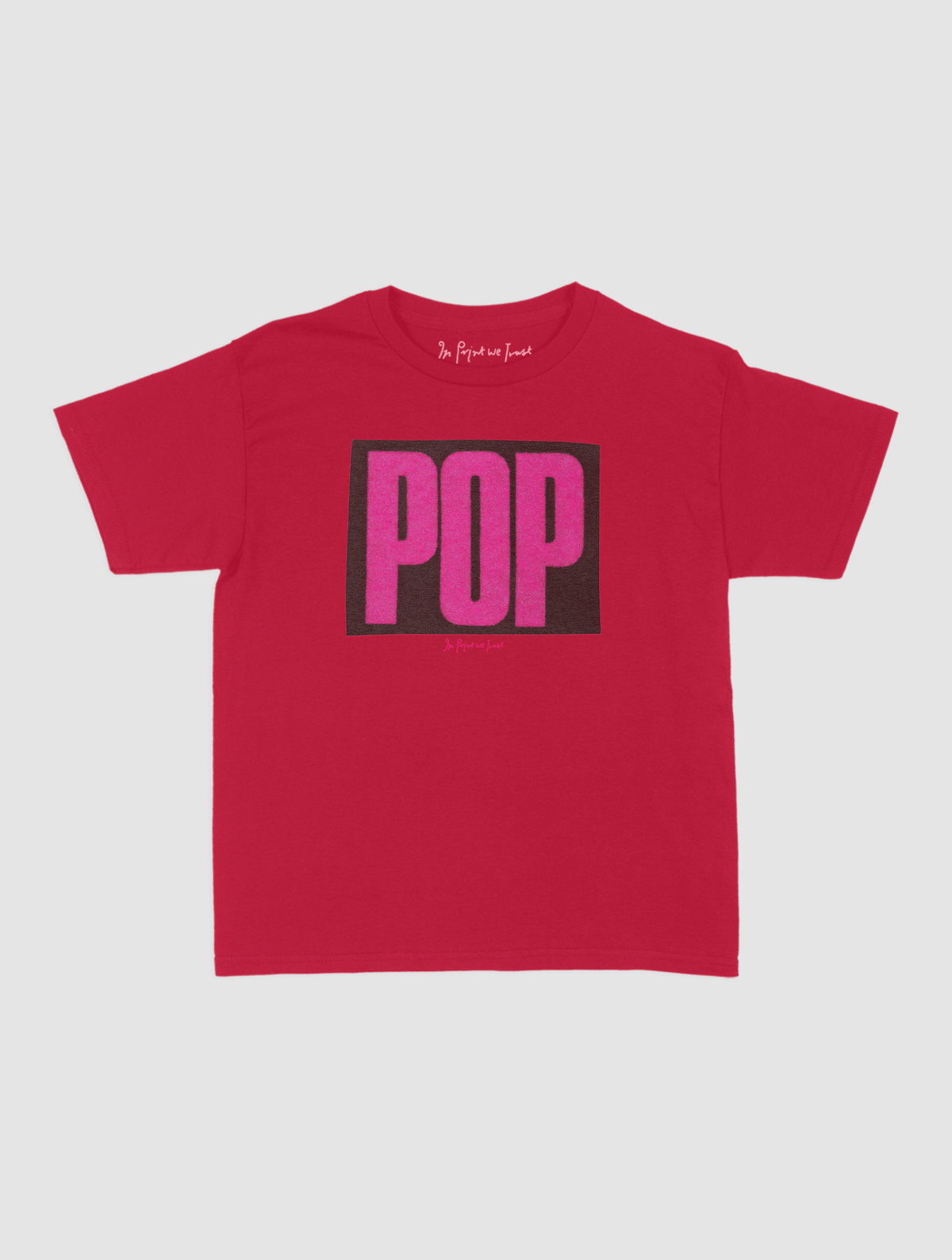 POP baby tee - In Print We Trust