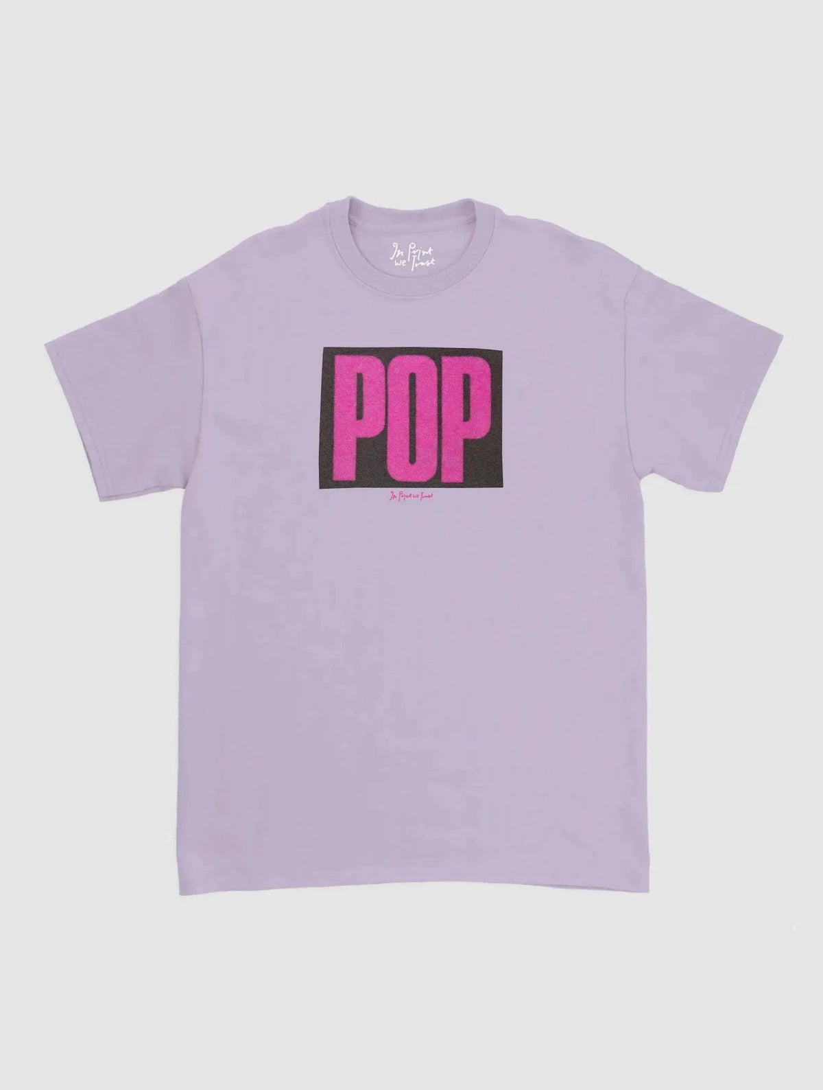 pop classic tee - In Print We Trust