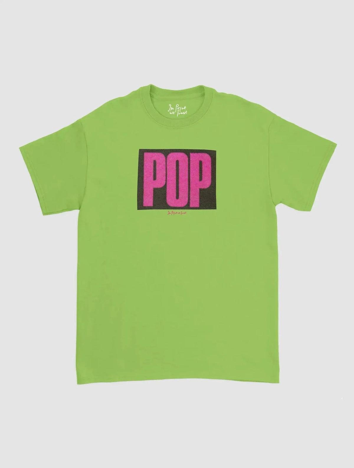 pop classic tee - In Print We Trust