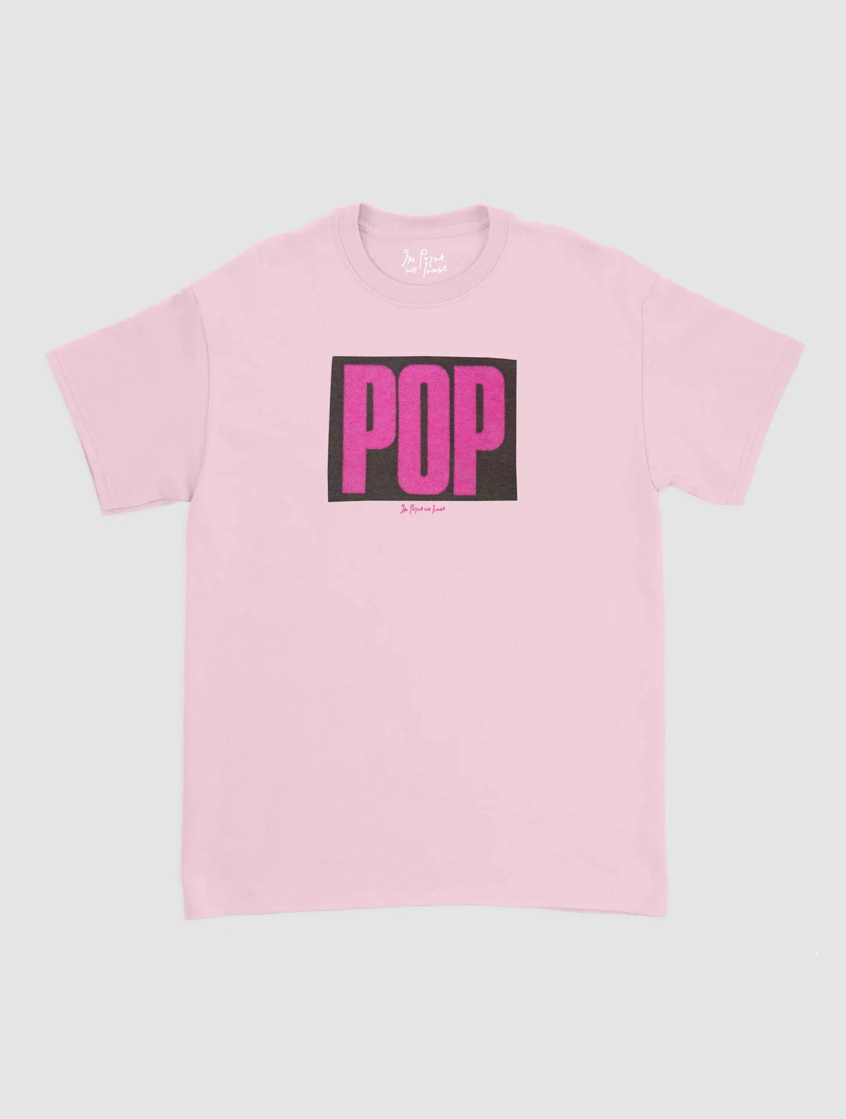 pop classic tee - In Print We Trust