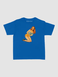 portrait baby tee - In Print We Trust