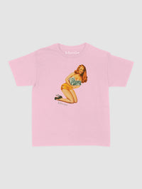 portrait baby tee - In Print We Trust