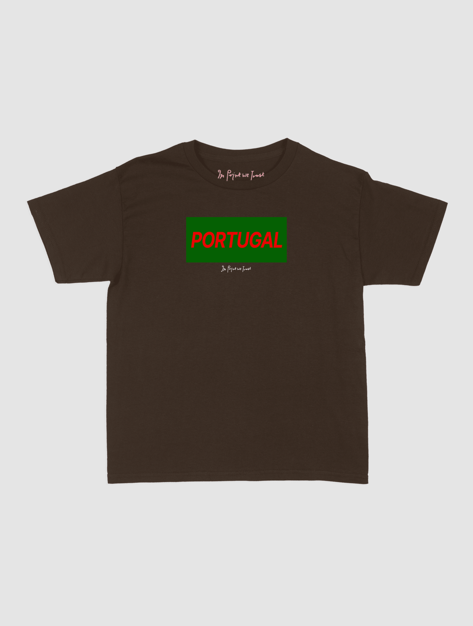 portugal baby tee - In Print We Trust