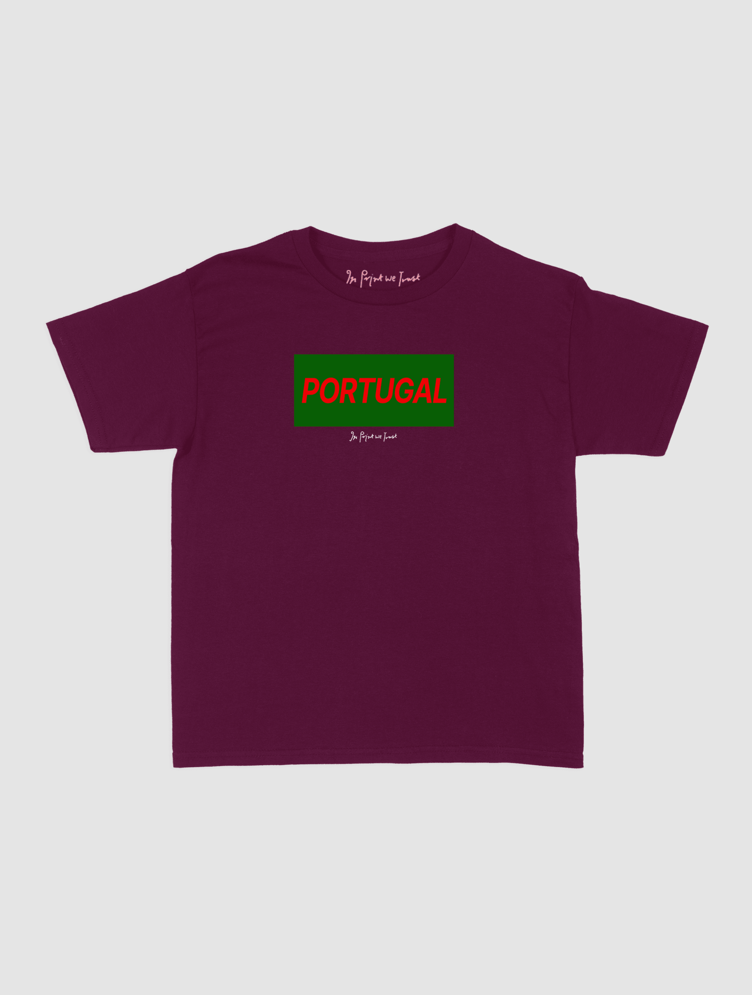 portugal baby tee - In Print We Trust