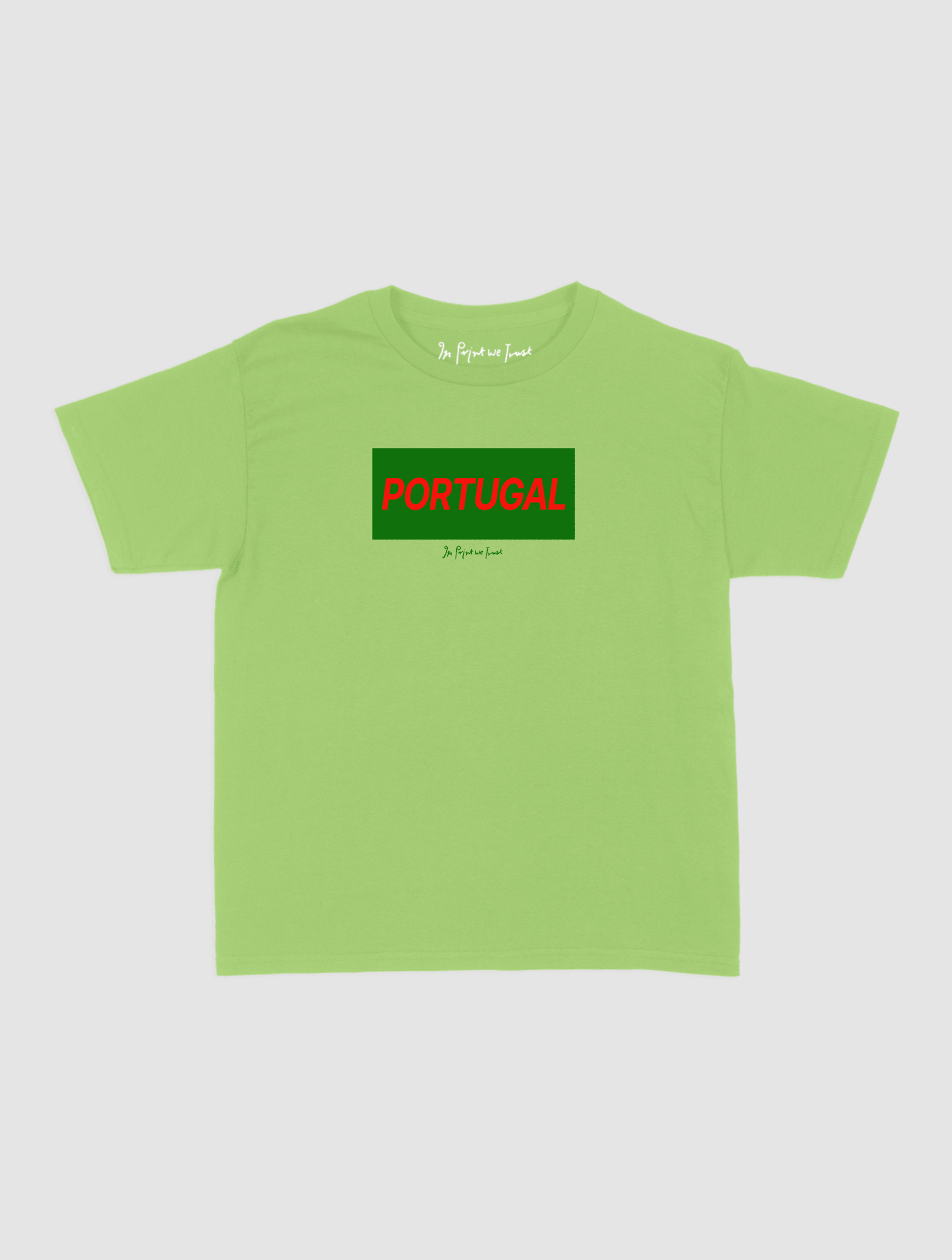 portugal baby tee - In Print We Trust