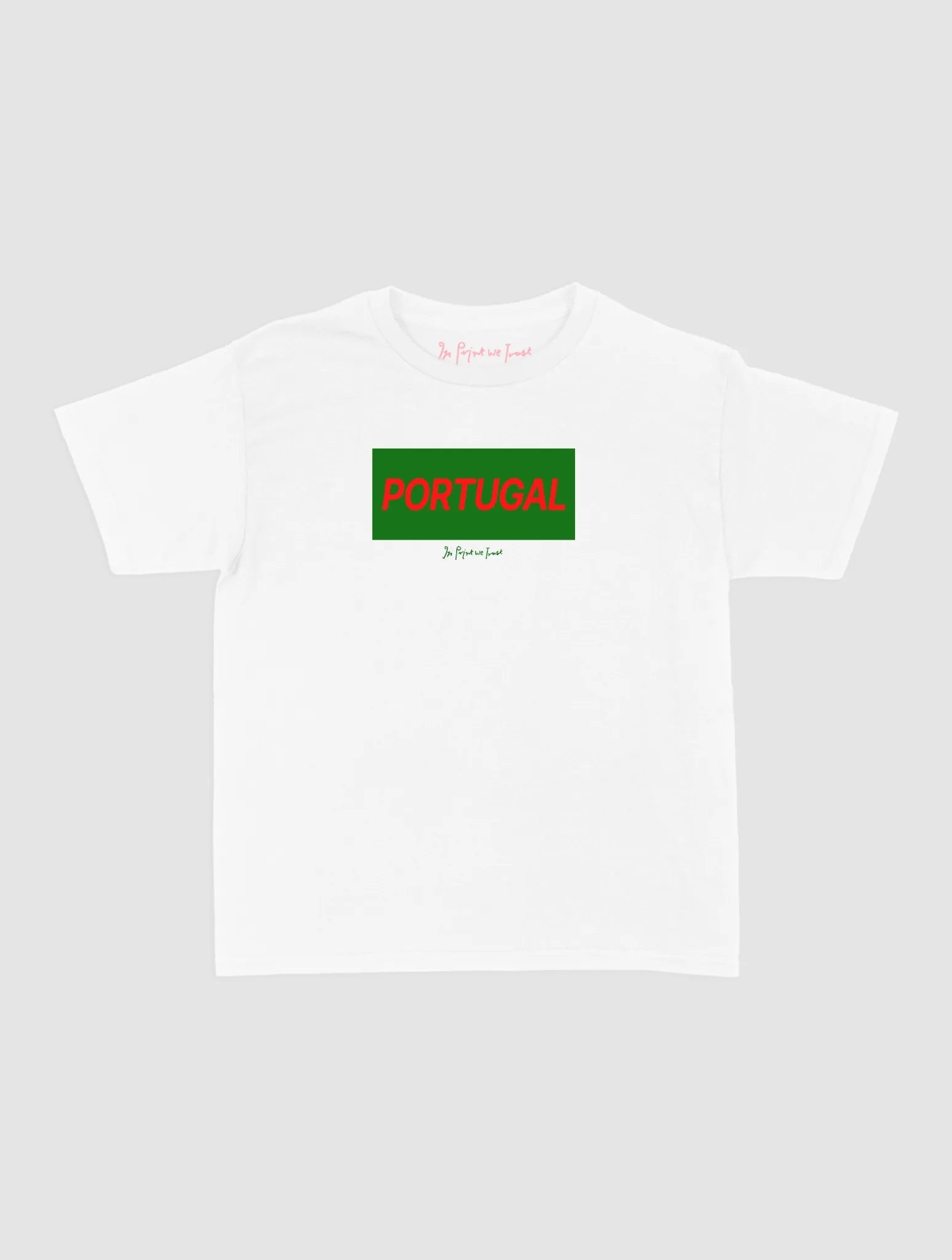 portugal baby tee - In Print We Trust