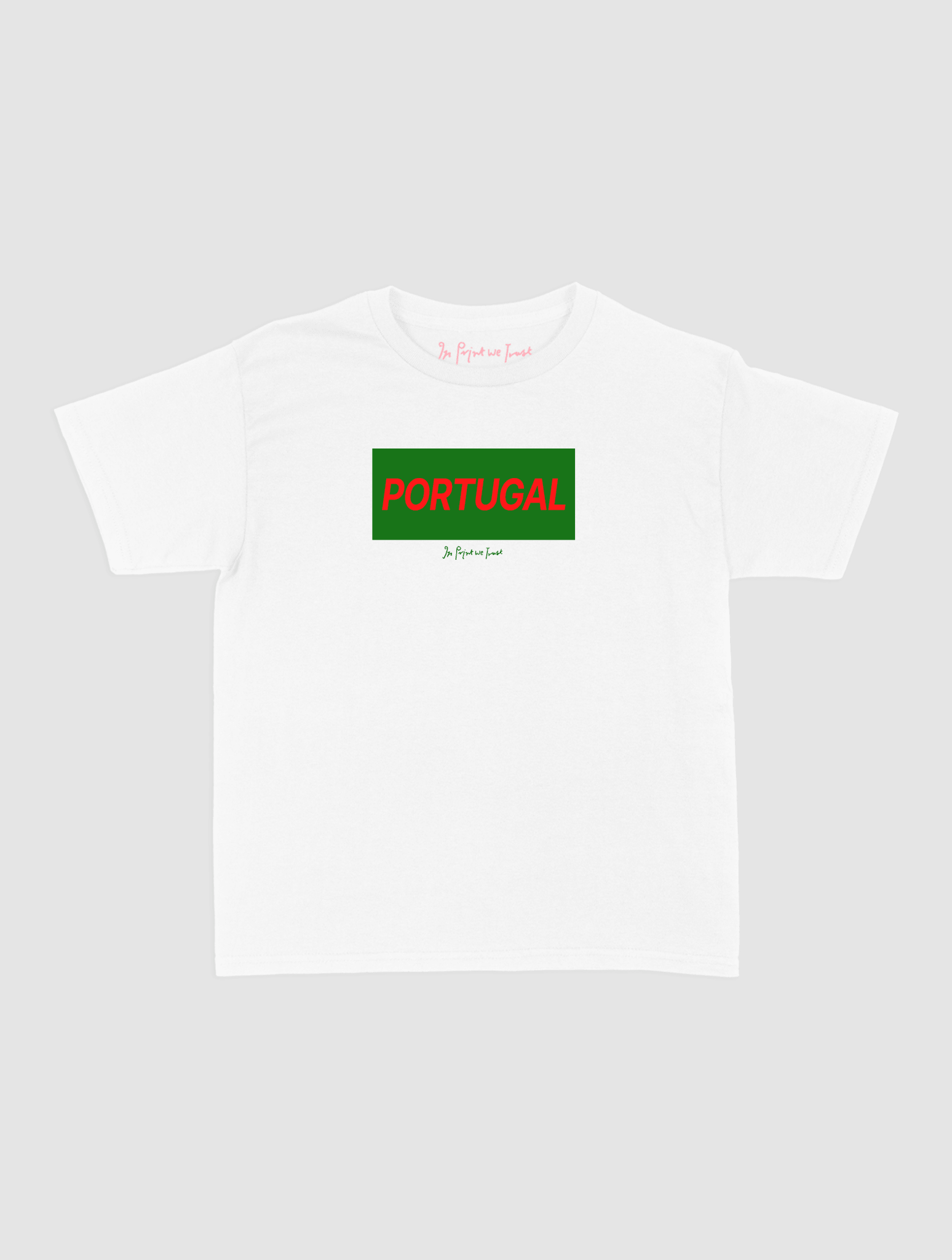 portugal baby tee - In Print We Trust