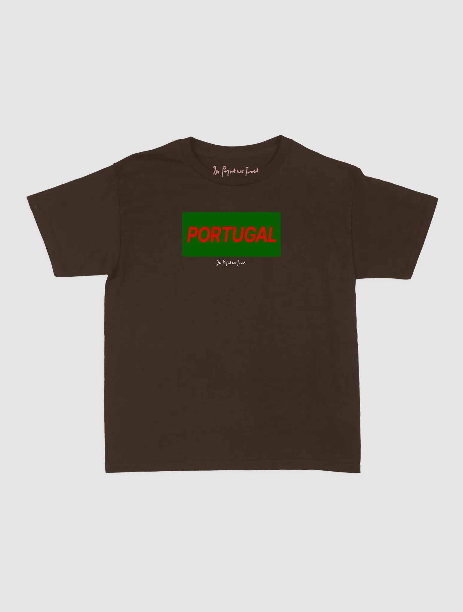 portugal baby tee - In Print We Trust