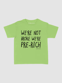 pre-rich baby tee - In Print We Trust