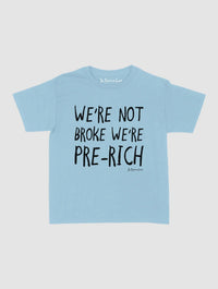 pre-rich baby tee - In Print We Trust