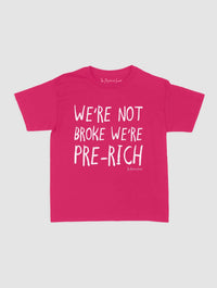 pre-rich baby tee - In Print We Trust