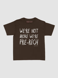 pre-rich baby tee - In Print We Trust