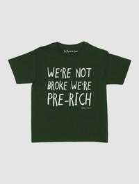 pre-rich baby tee - In Print We Trust