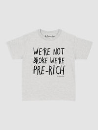 pre-rich baby tee - In Print We Trust