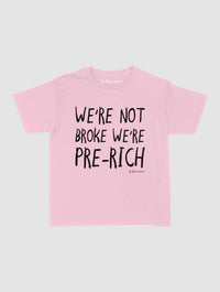 pre-rich baby tee - In Print We Trust