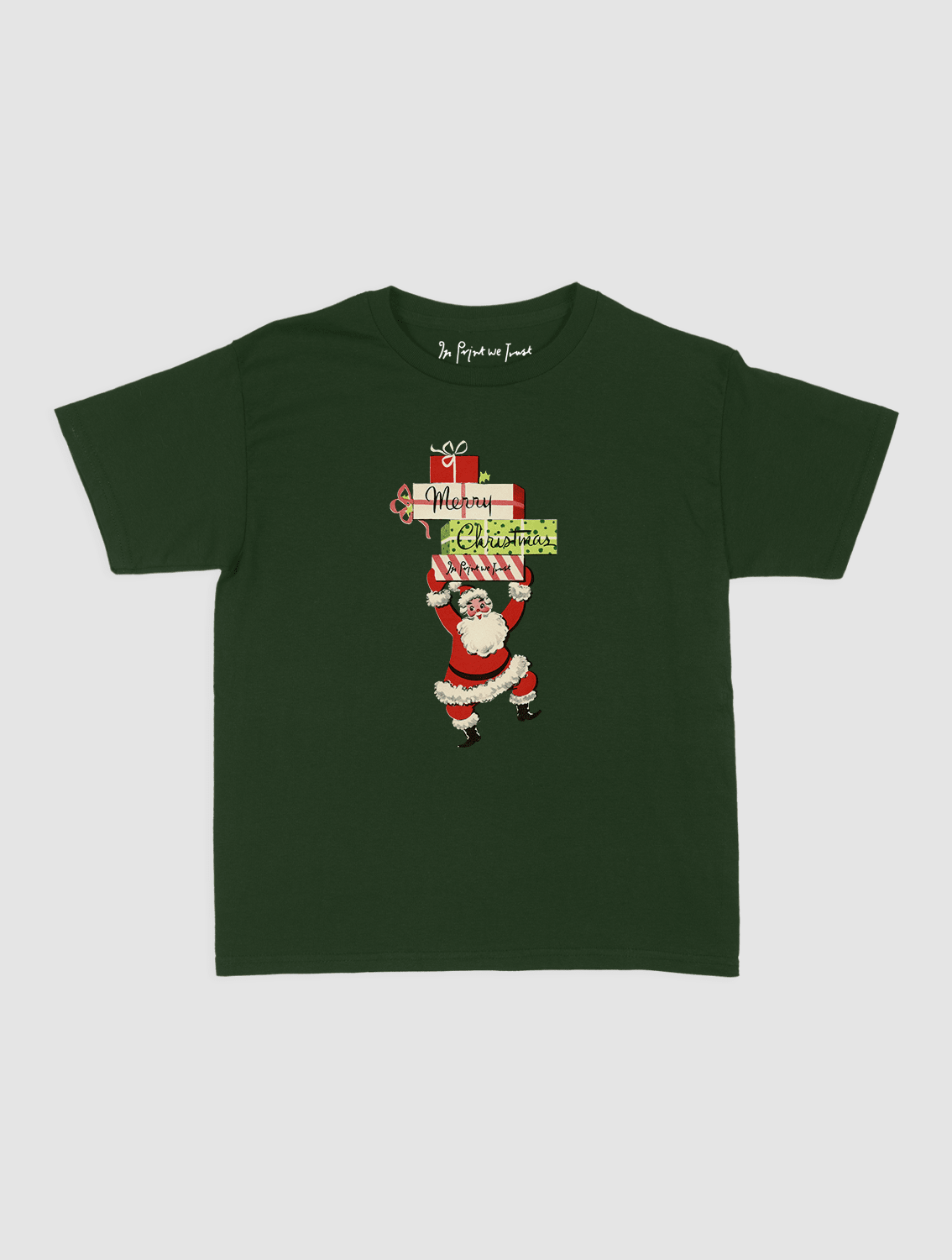 presents baby tee - In Print We Trust