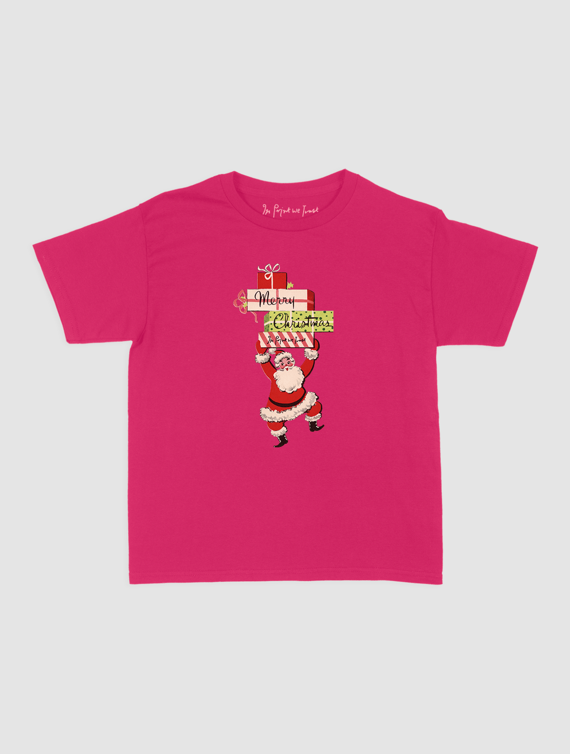 presents baby tee - In Print We Trust