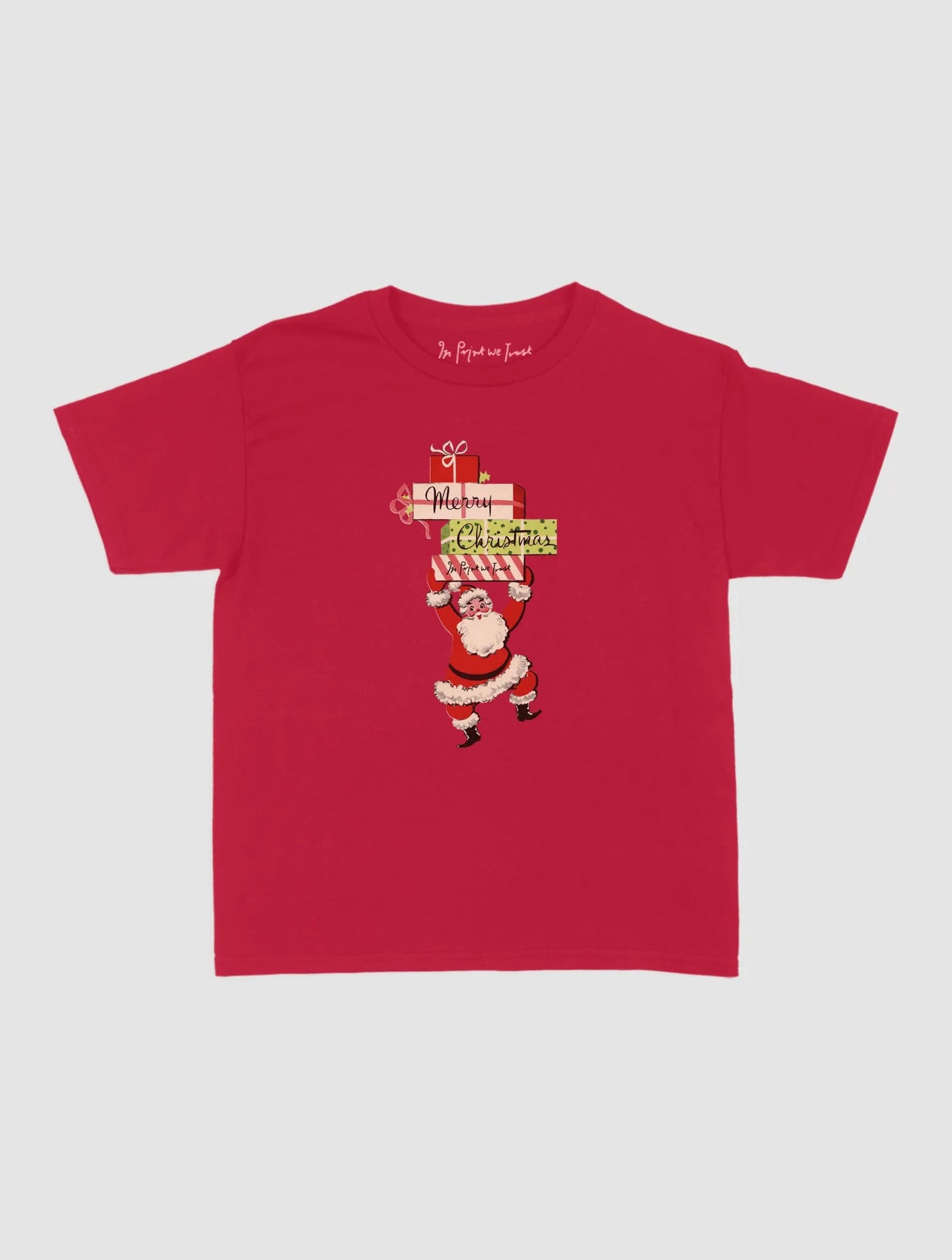 presents baby tee - In Print We Trust