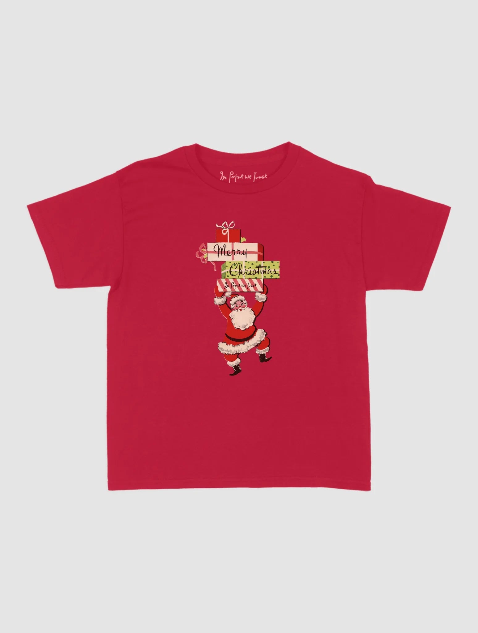 presents baby tee - In Print We Trust