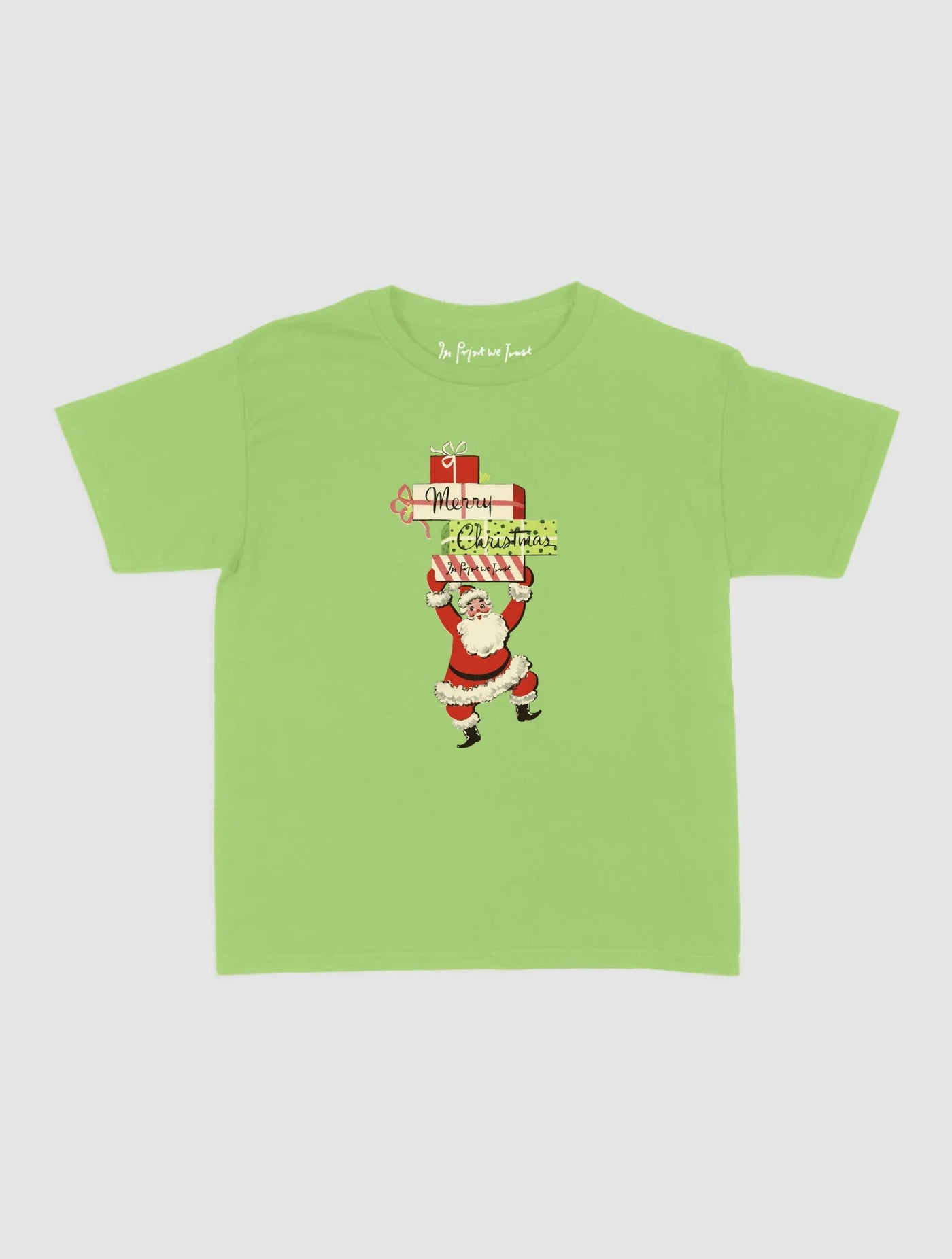 presents baby tee - In Print We Trust