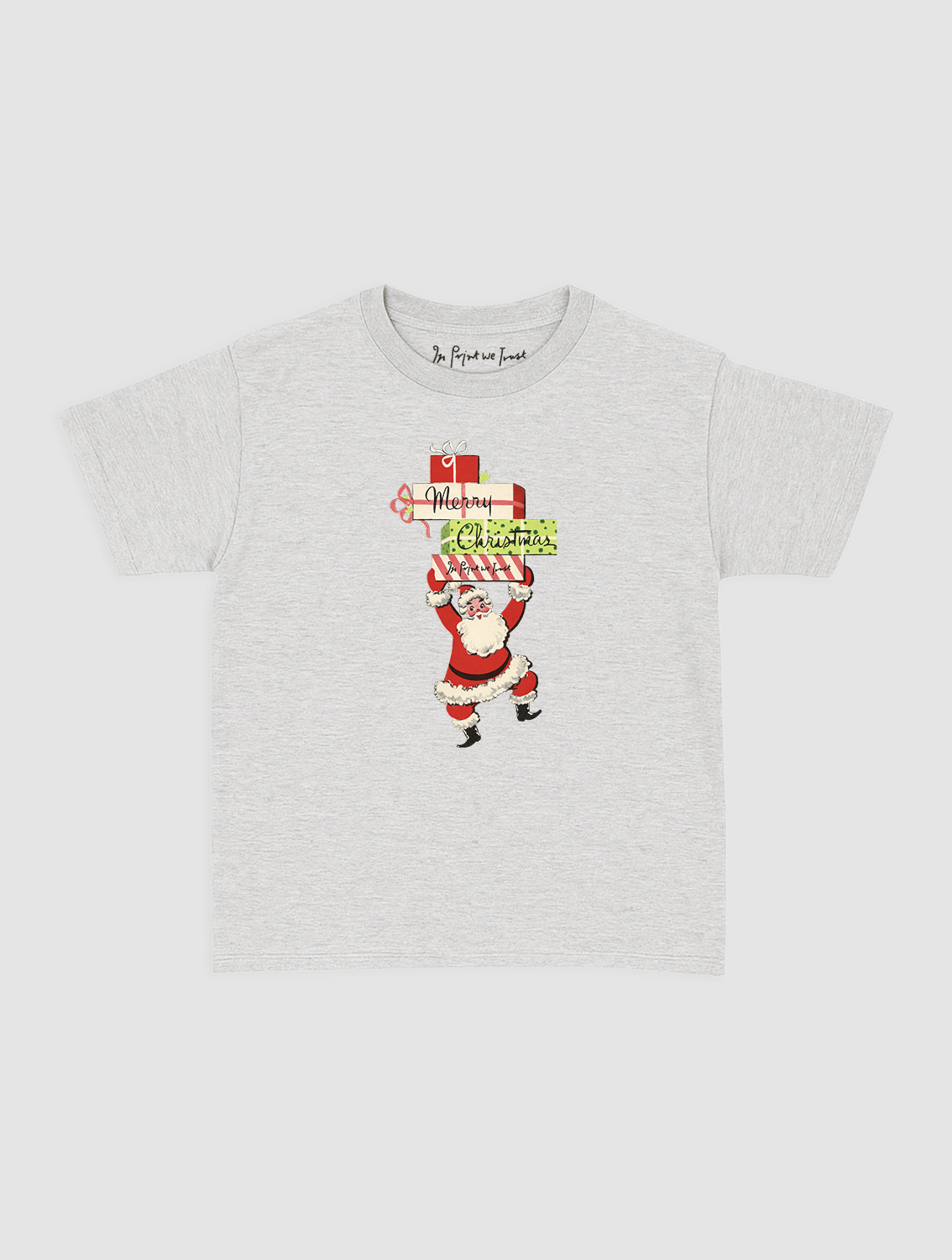 presents baby tee - In Print We Trust