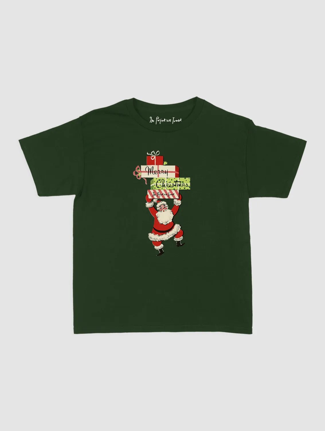 presents baby tee - In Print We Trust