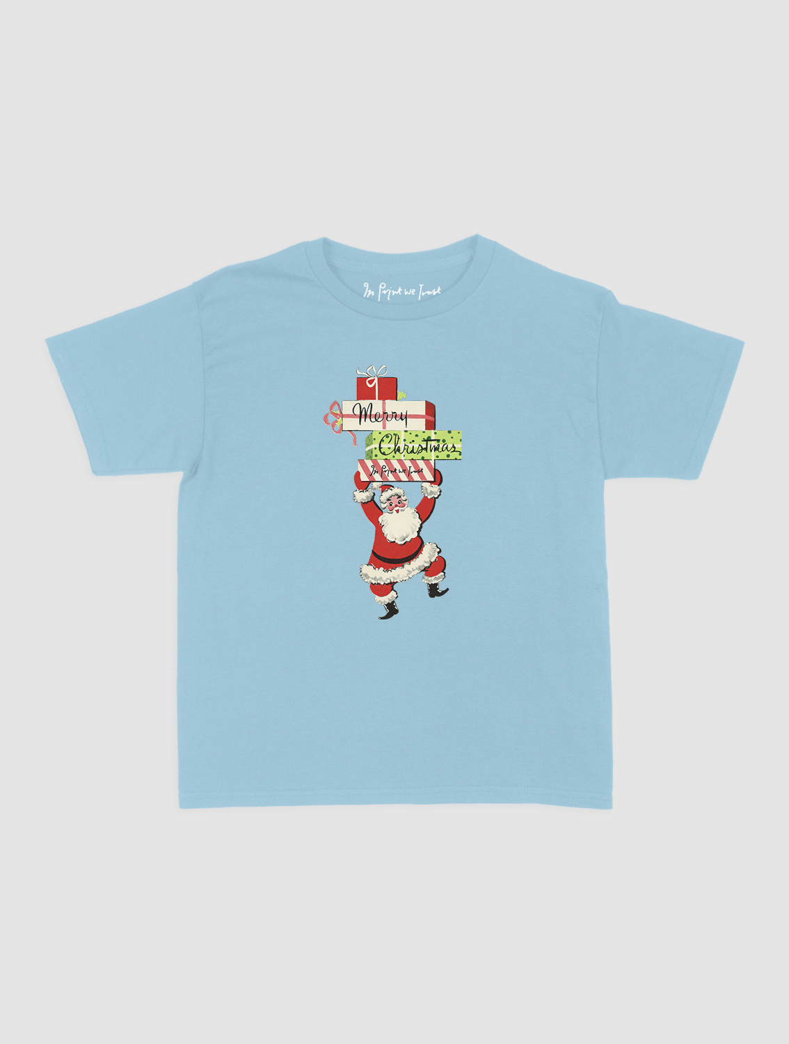 presents baby tee - In Print We Trust