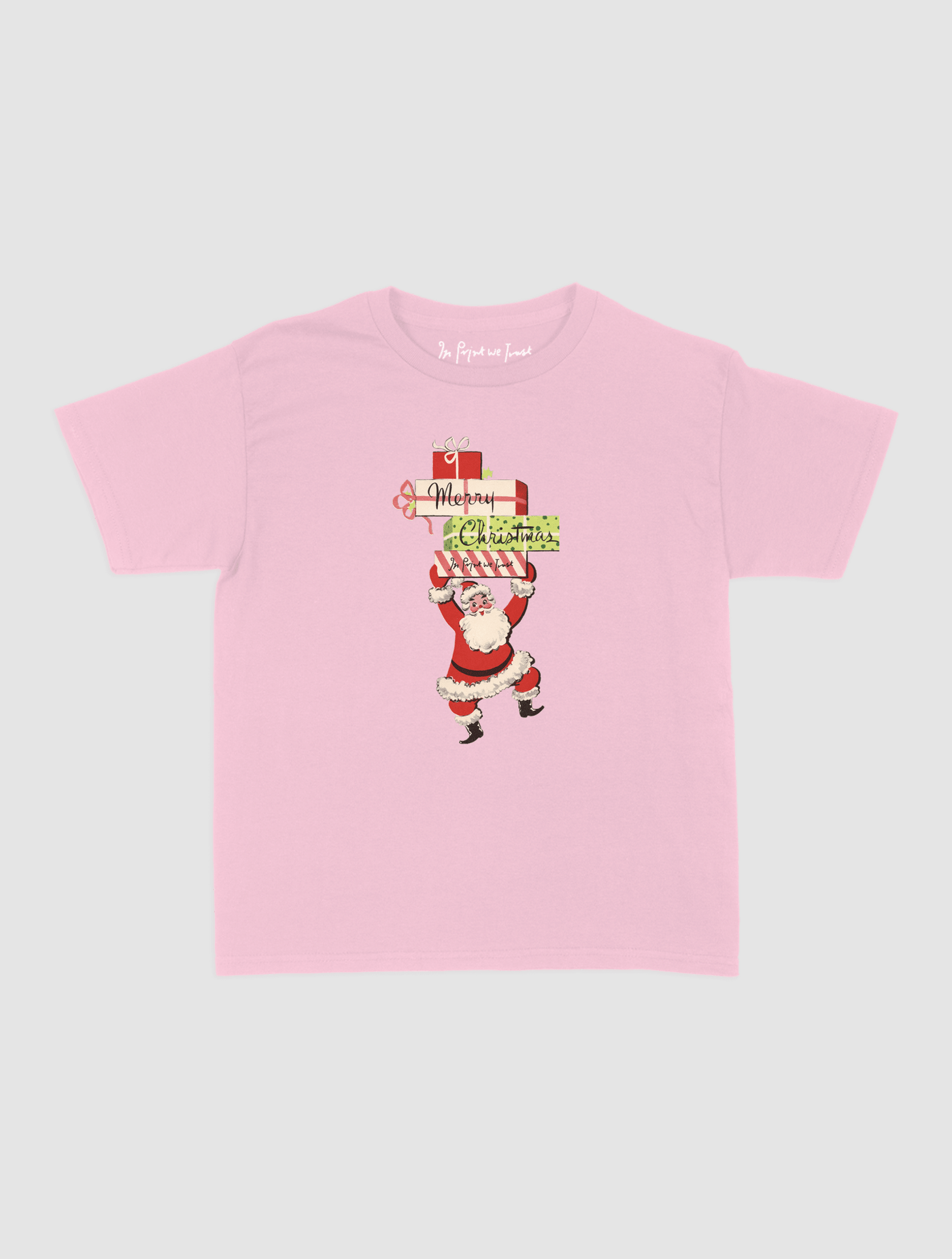presents baby tee - In Print We Trust