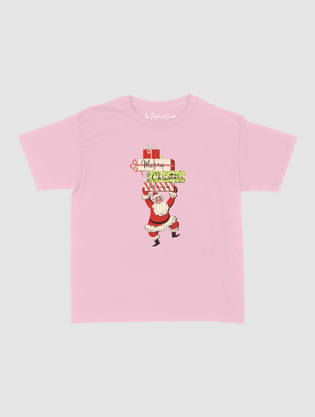 presents baby tee - In Print We Trust