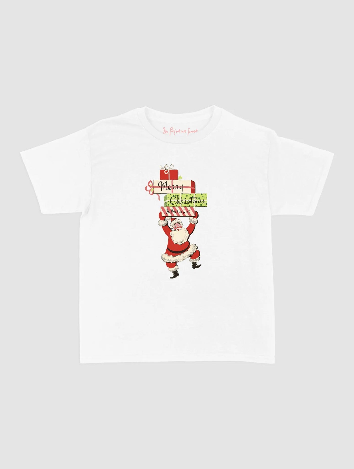 presents baby tee - In Print We Trust