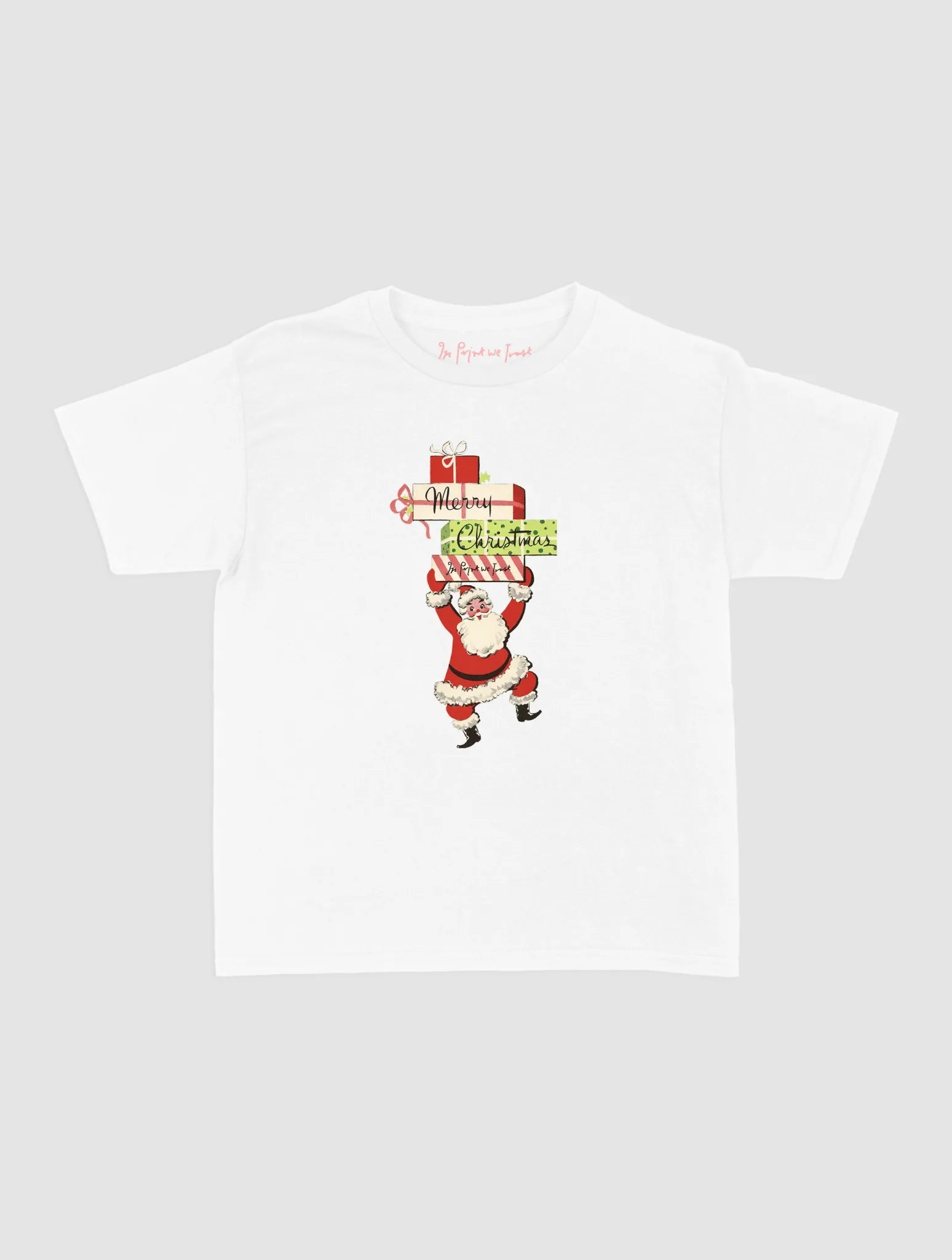 presents baby tee - In Print We Trust