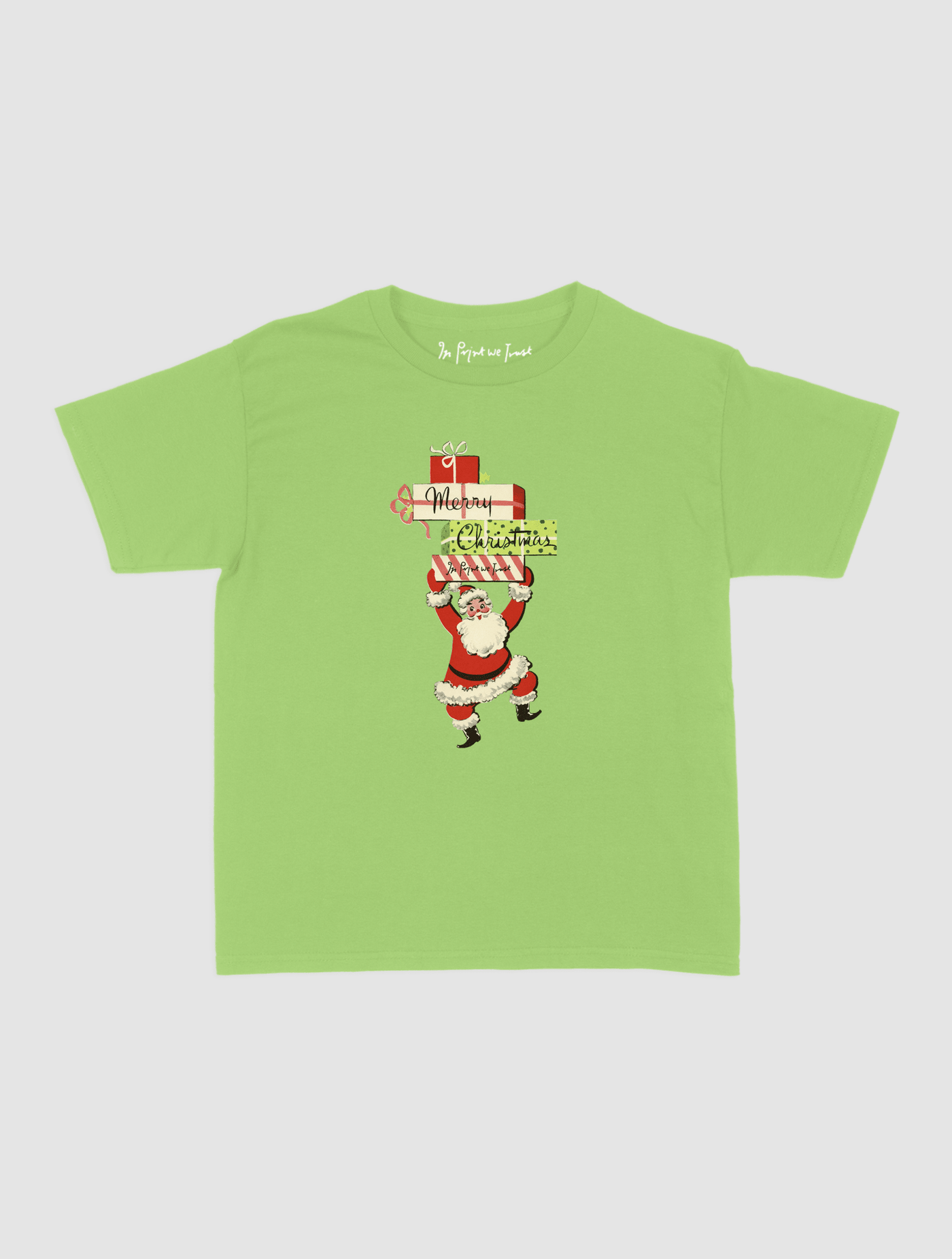 presents baby tee - In Print We Trust