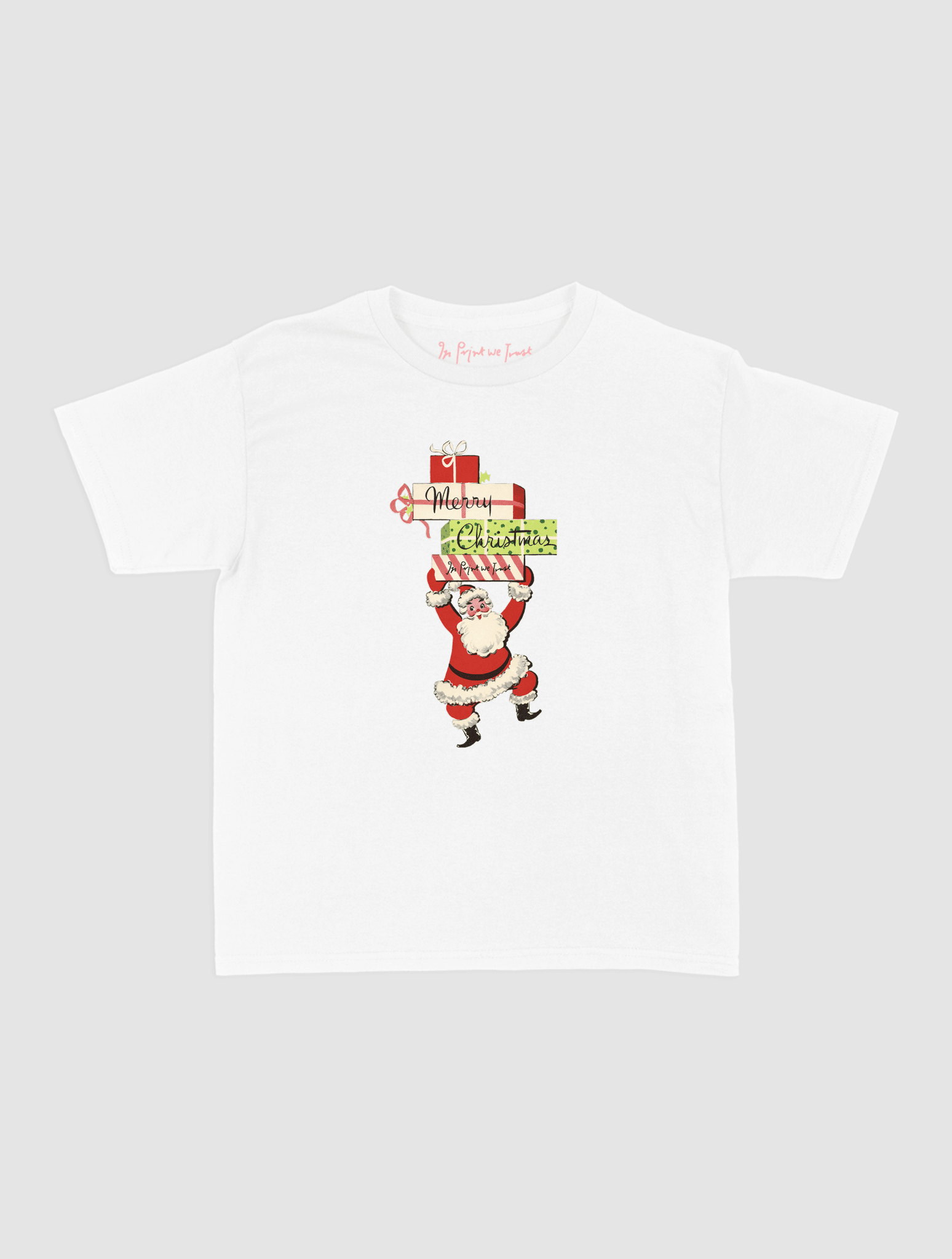 presents baby tee - In Print We Trust