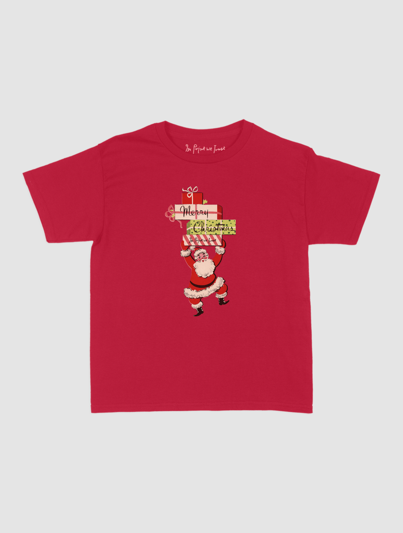 presents baby tee - In Print We Trust