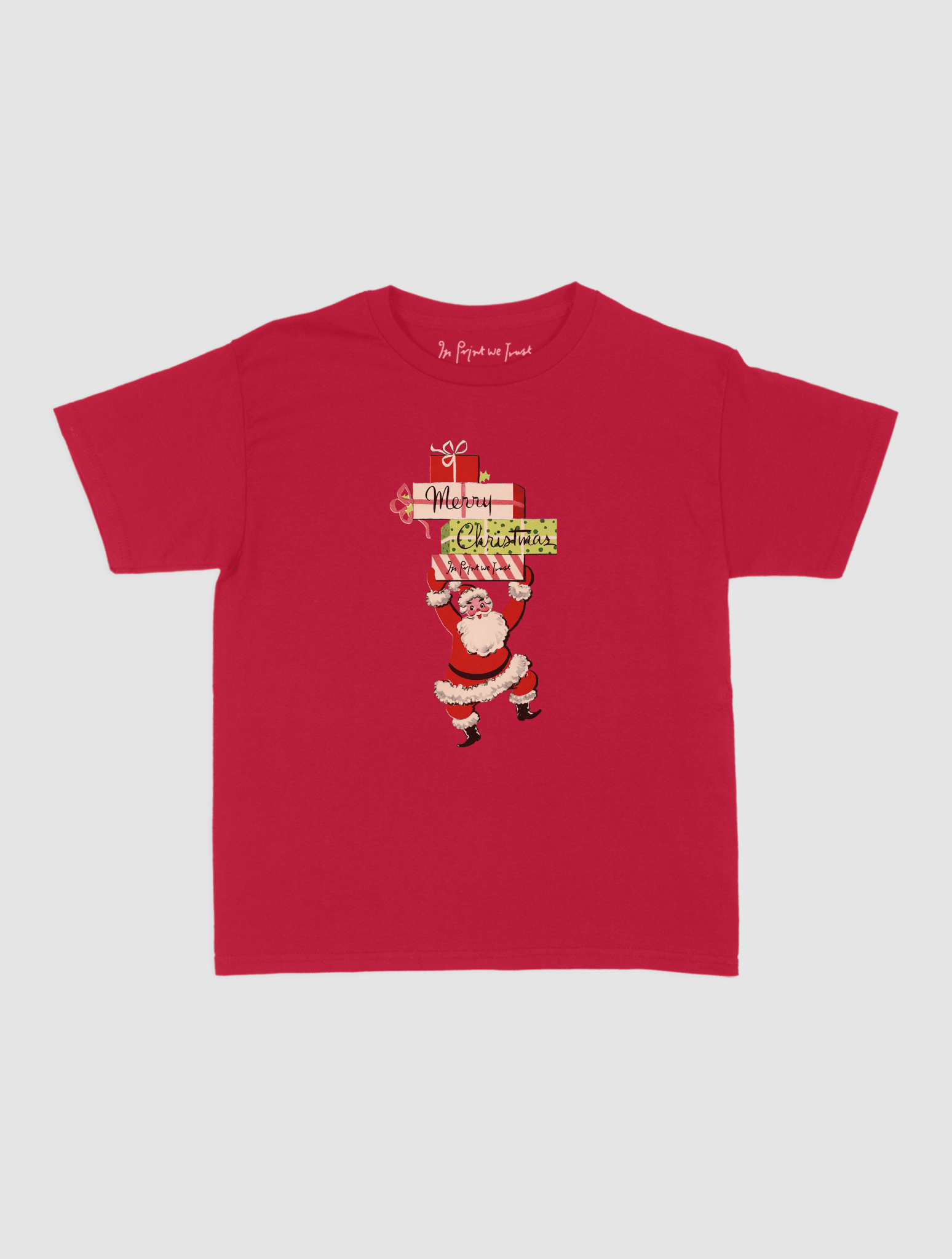 presents baby tee - In Print We Trust