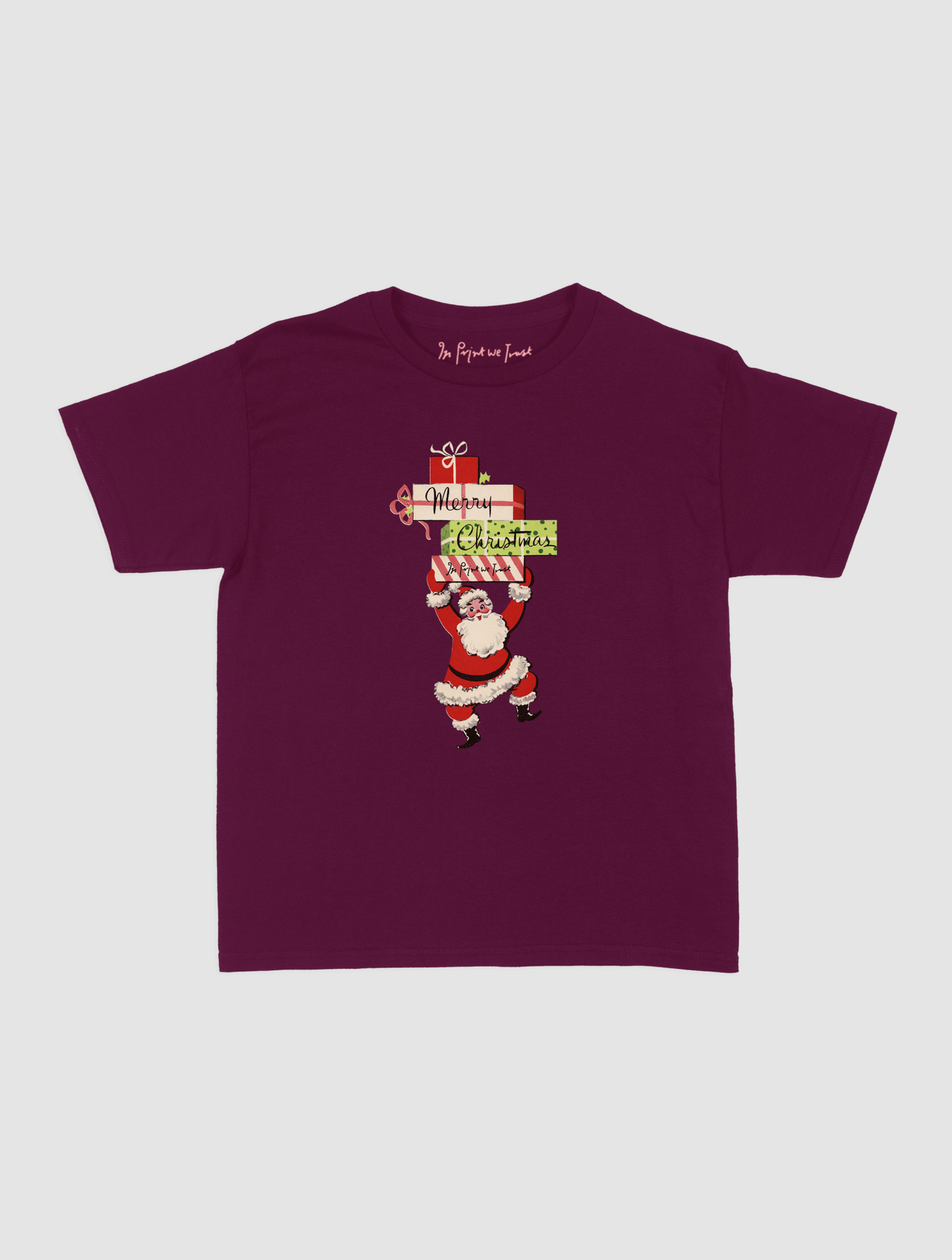 presents baby tee - In Print We Trust