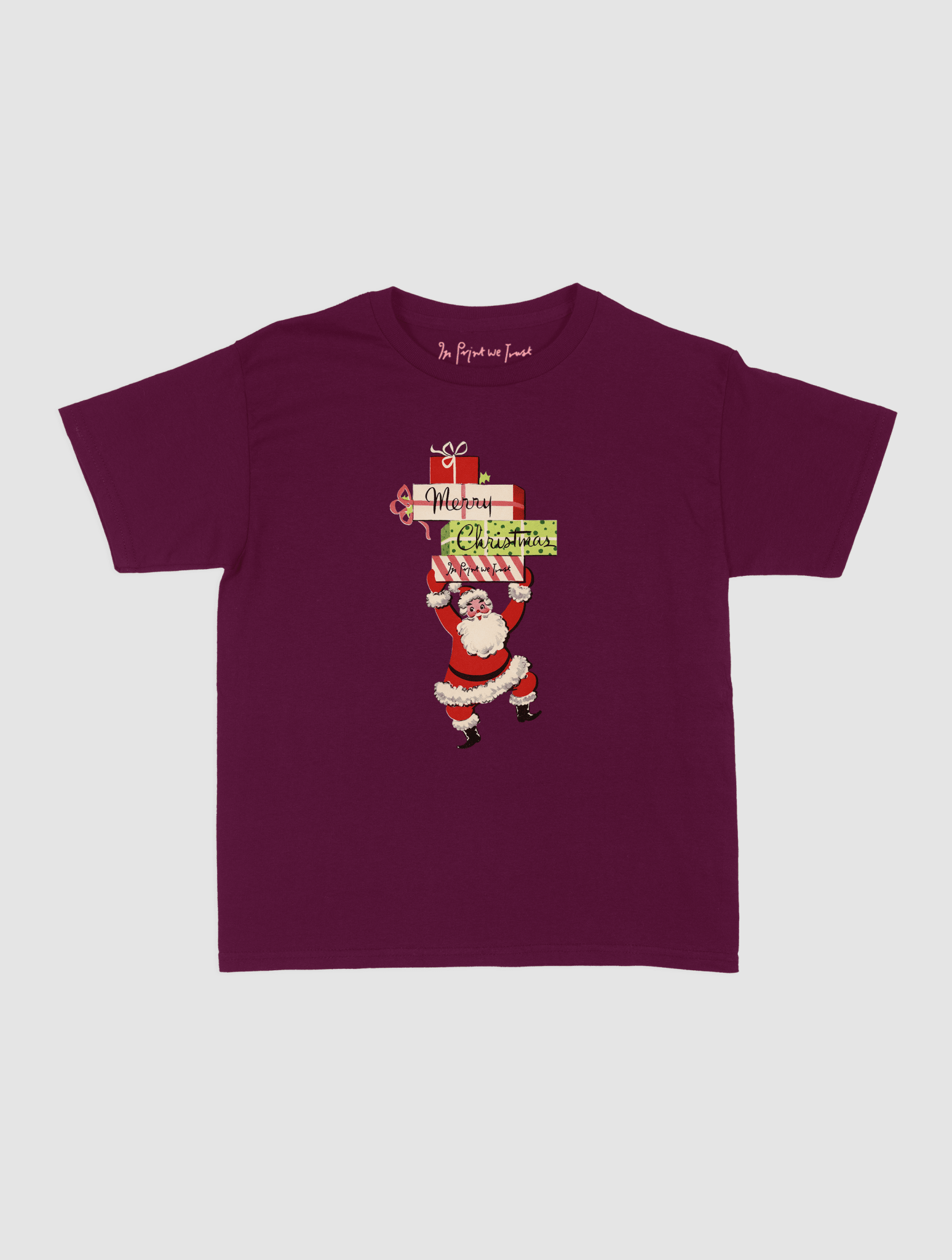 presents baby tee - In Print We Trust
