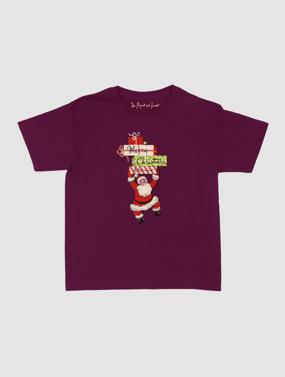 presents baby tee - In Print We Trust