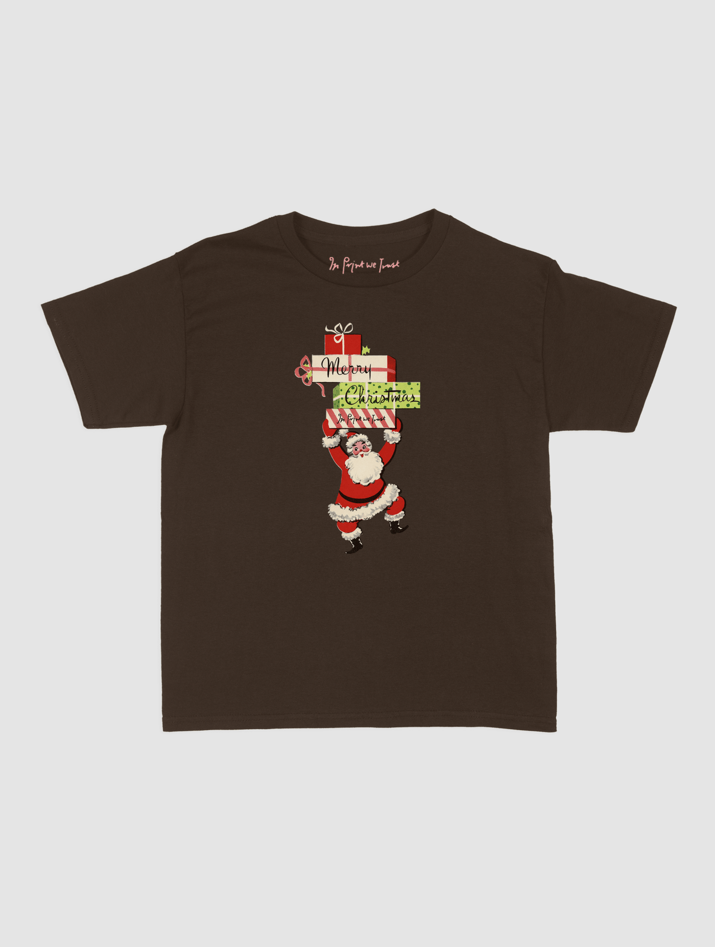presents baby tee - In Print We Trust