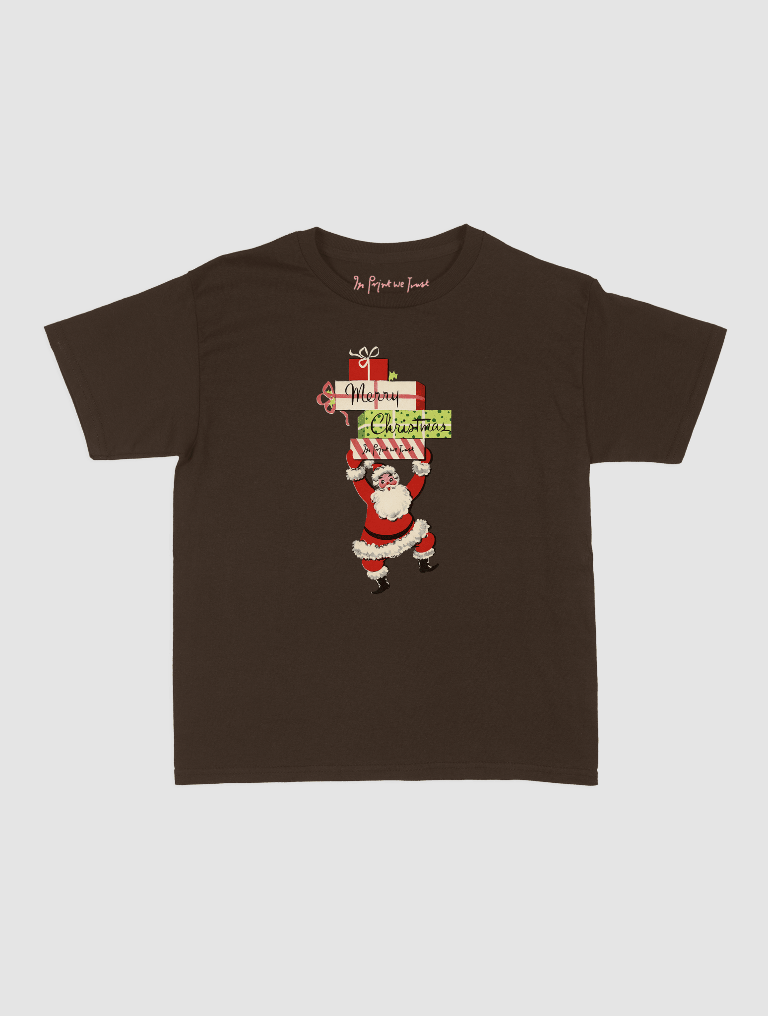 presents baby tee - In Print We Trust