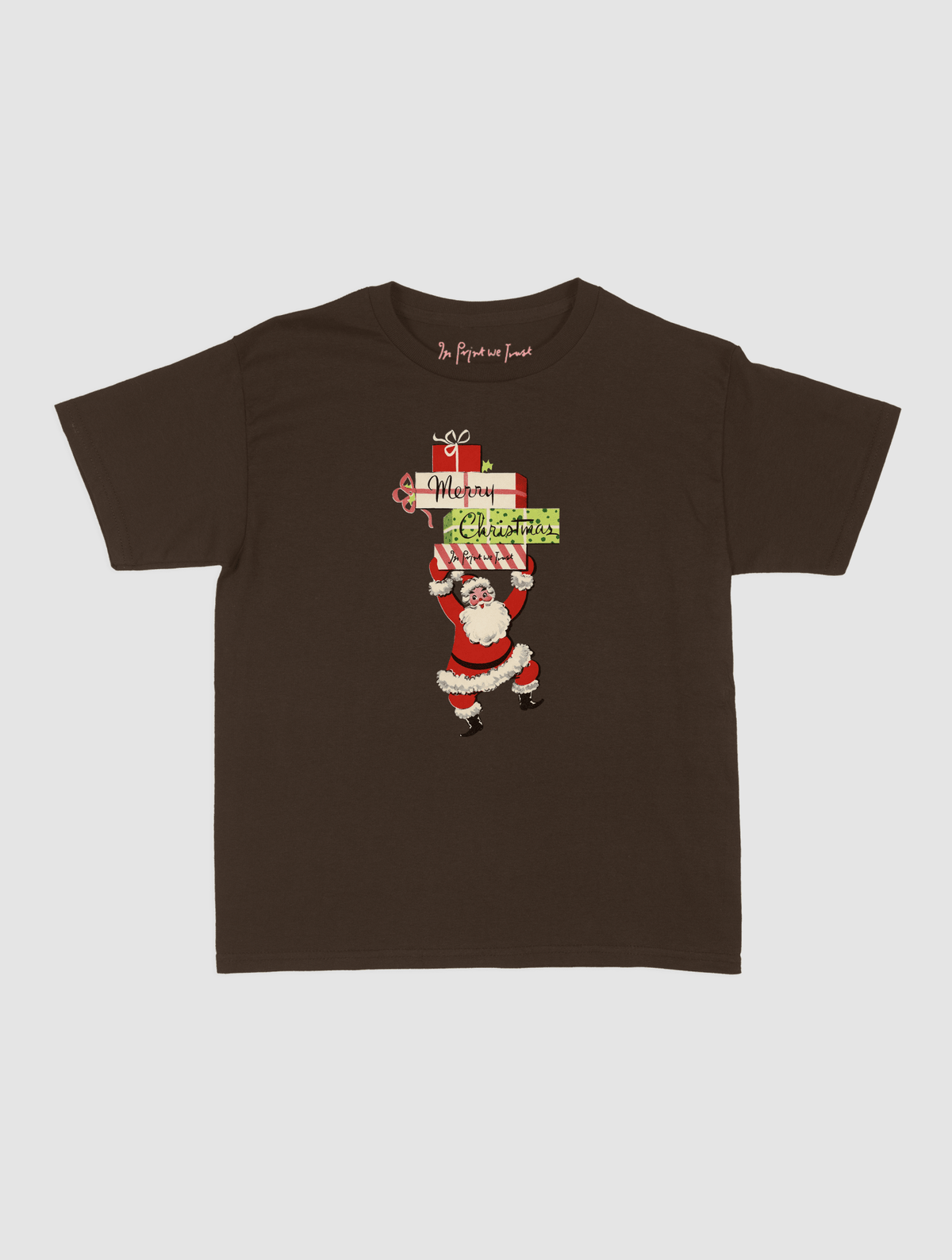 presents baby tee - In Print We Trust