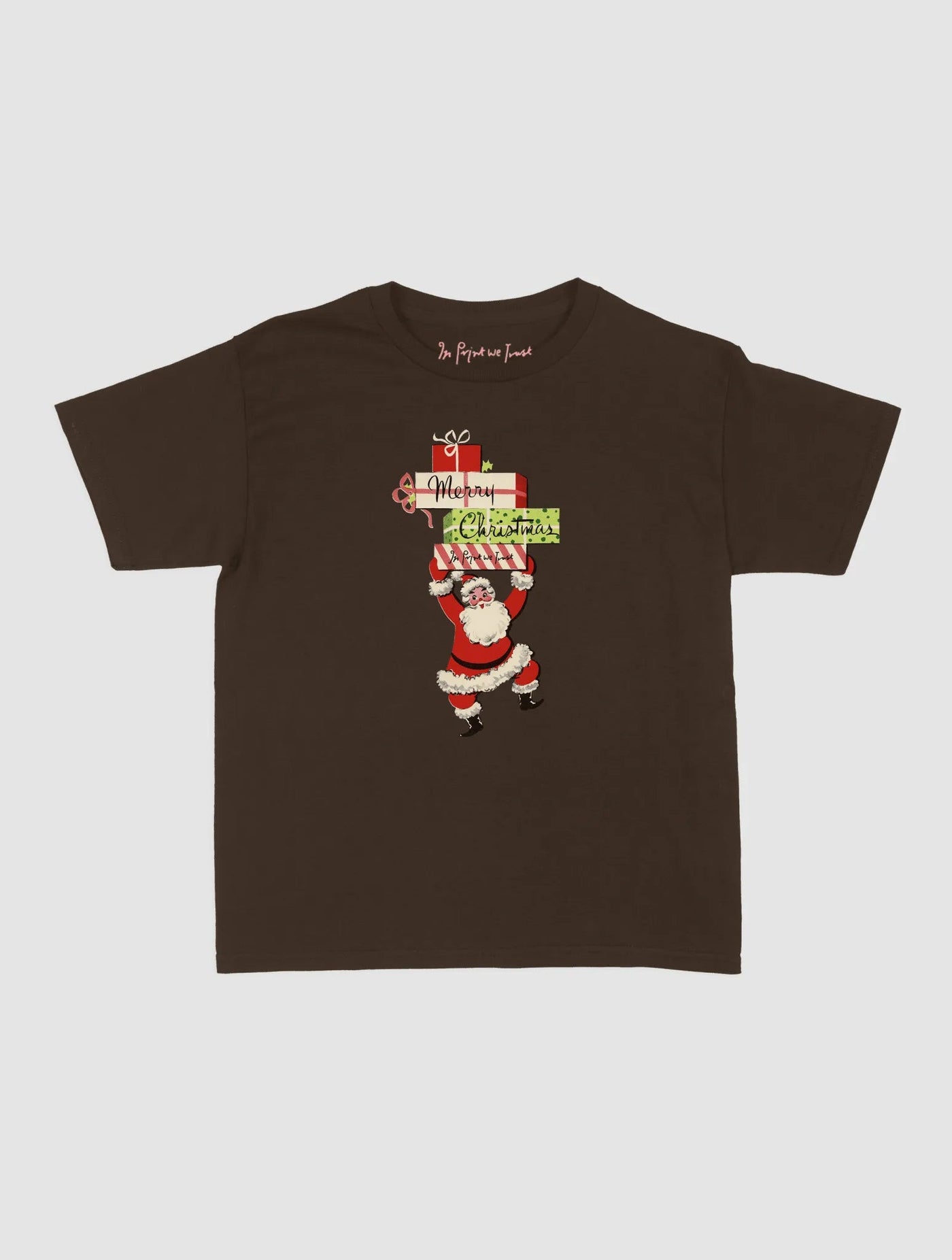 presents baby tee - In Print We Trust