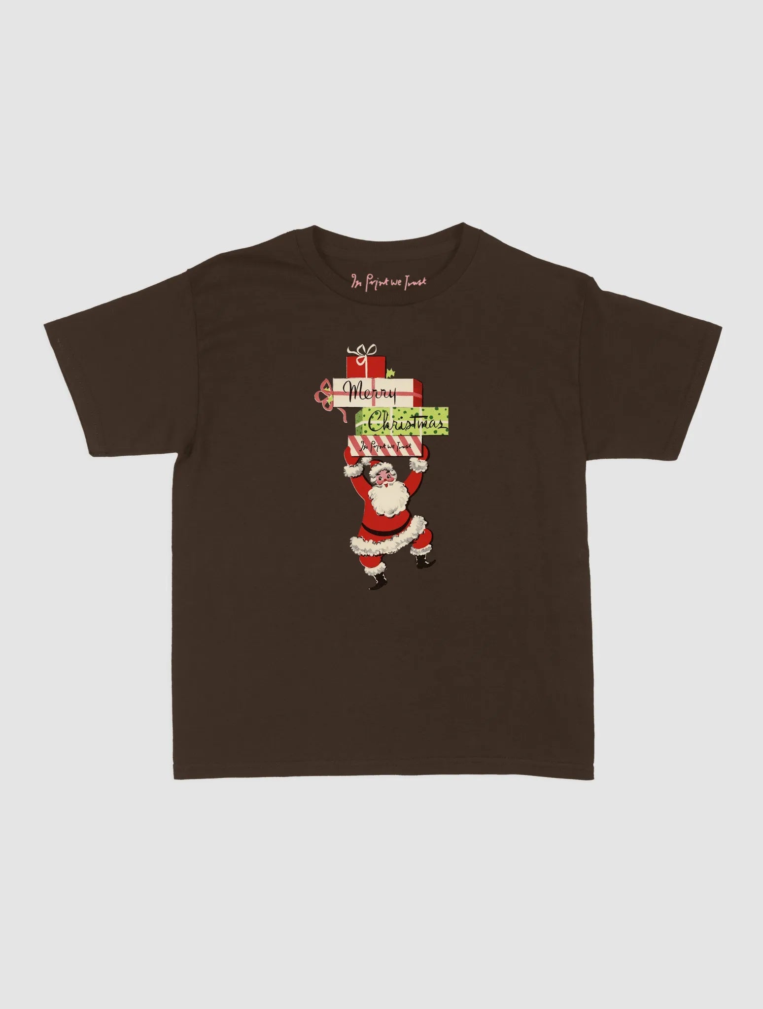 presents baby tee - In Print We Trust